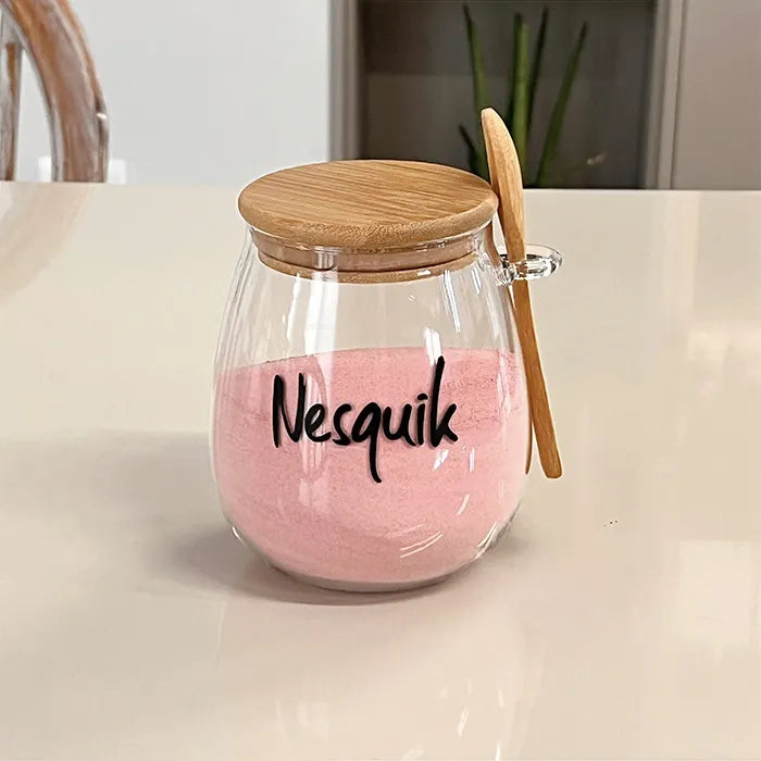 NESQUIK - Pote Style Hermético Tampa e Colher De Bambu 1,1L
