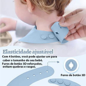 Kit 8 Talheres Infantil Com Ventosa Canudo Colher Babador Garfo