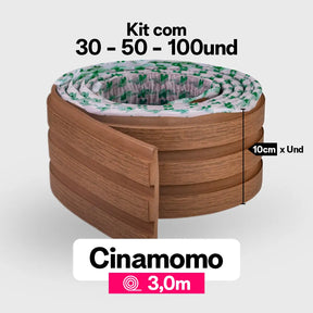 Kit Painel Ripado Autocolante | 3M Laminado | DIY