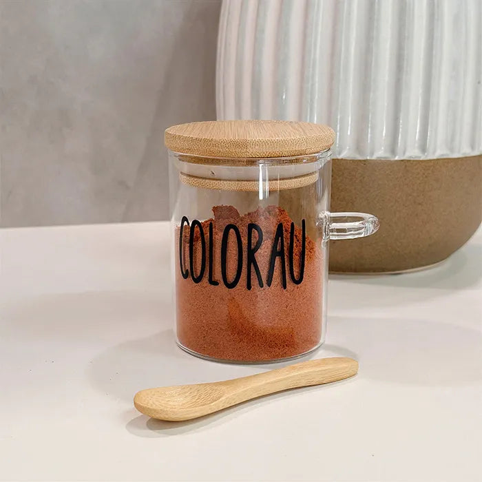 COLORAU - Pote Jade Com Colher De Bambu 200ml