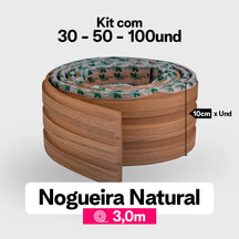 Kit Painel Ripado Autocolante | 3M Laminado | DIY
