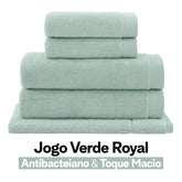 Jogo de Toalhas Buddemeyer Dual Air Banhão 5 Peças | Verde Royal